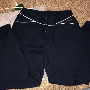Blue cropped professional Anne Klein pants!